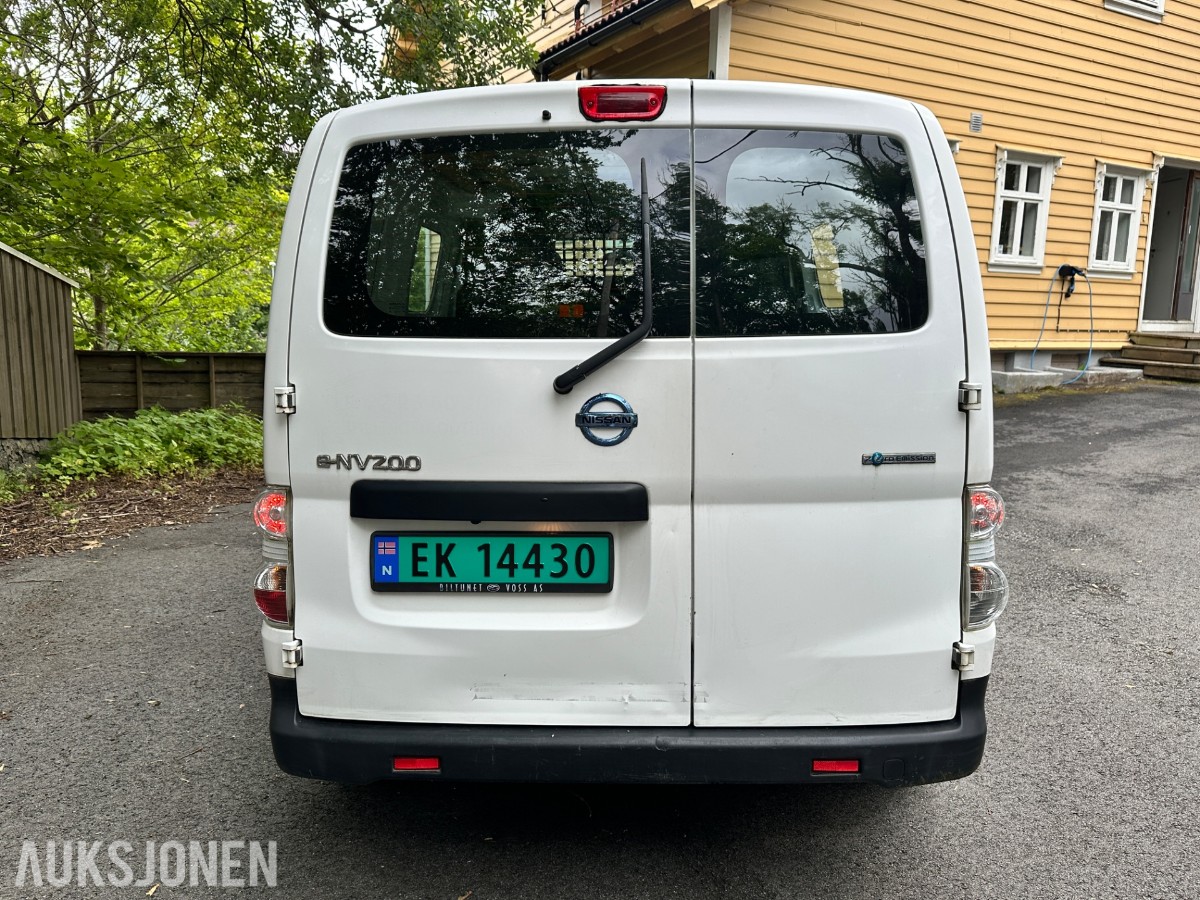 2016 Nissan E-NV200 - nylig EU-godkjent – ca. 140 km rekkevidde, 100088km