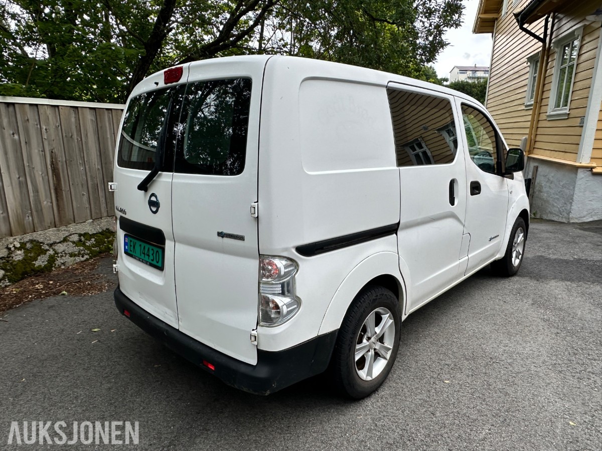 2016 Nissan E-NV200 - nylig EU-godkjent – ca. 140 km rekkevidde, 100088km