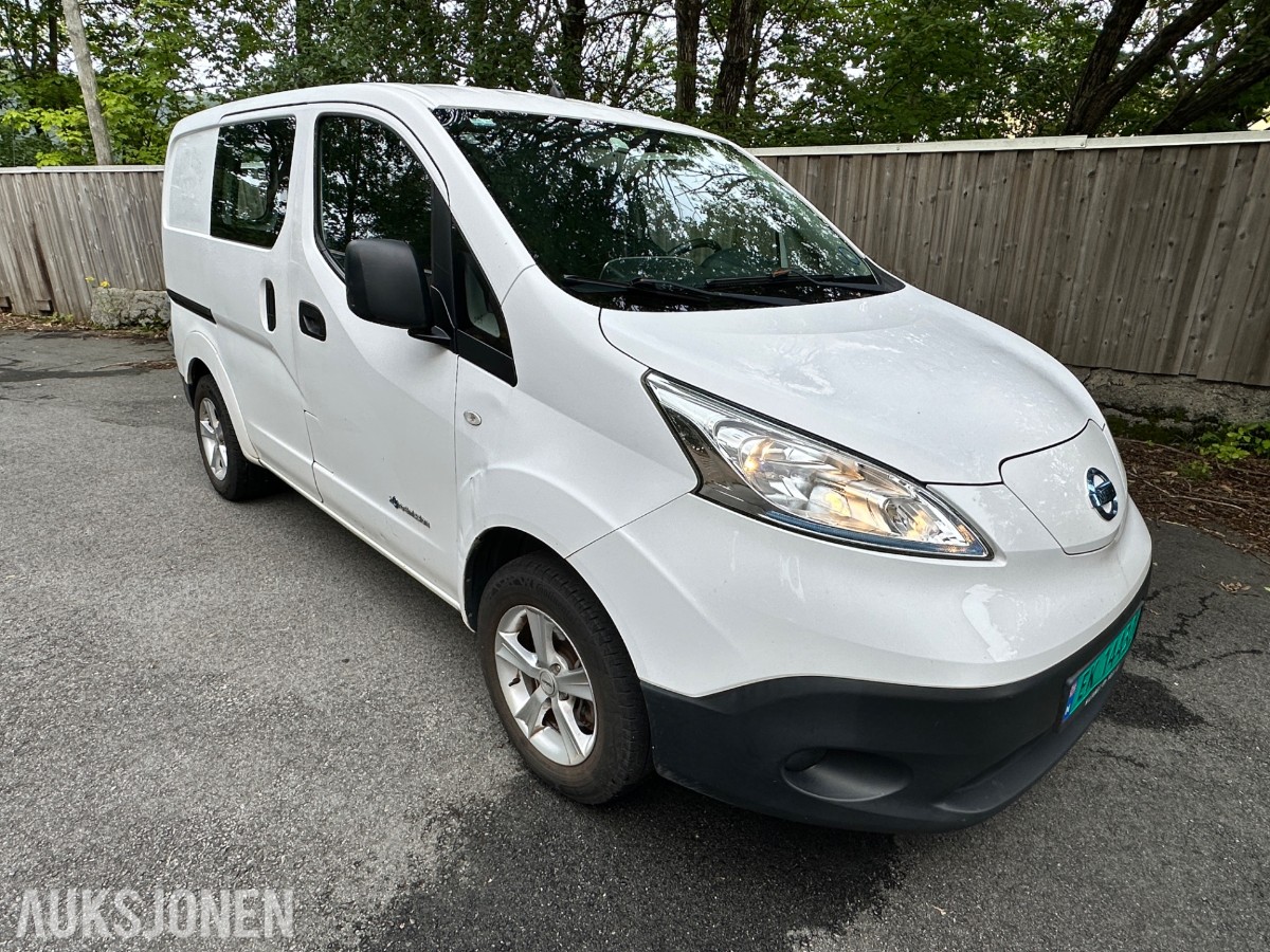 2016 Nissan E-NV200 - nylig EU-godkjent – ca. 140 km rekkevidde, 100088km
