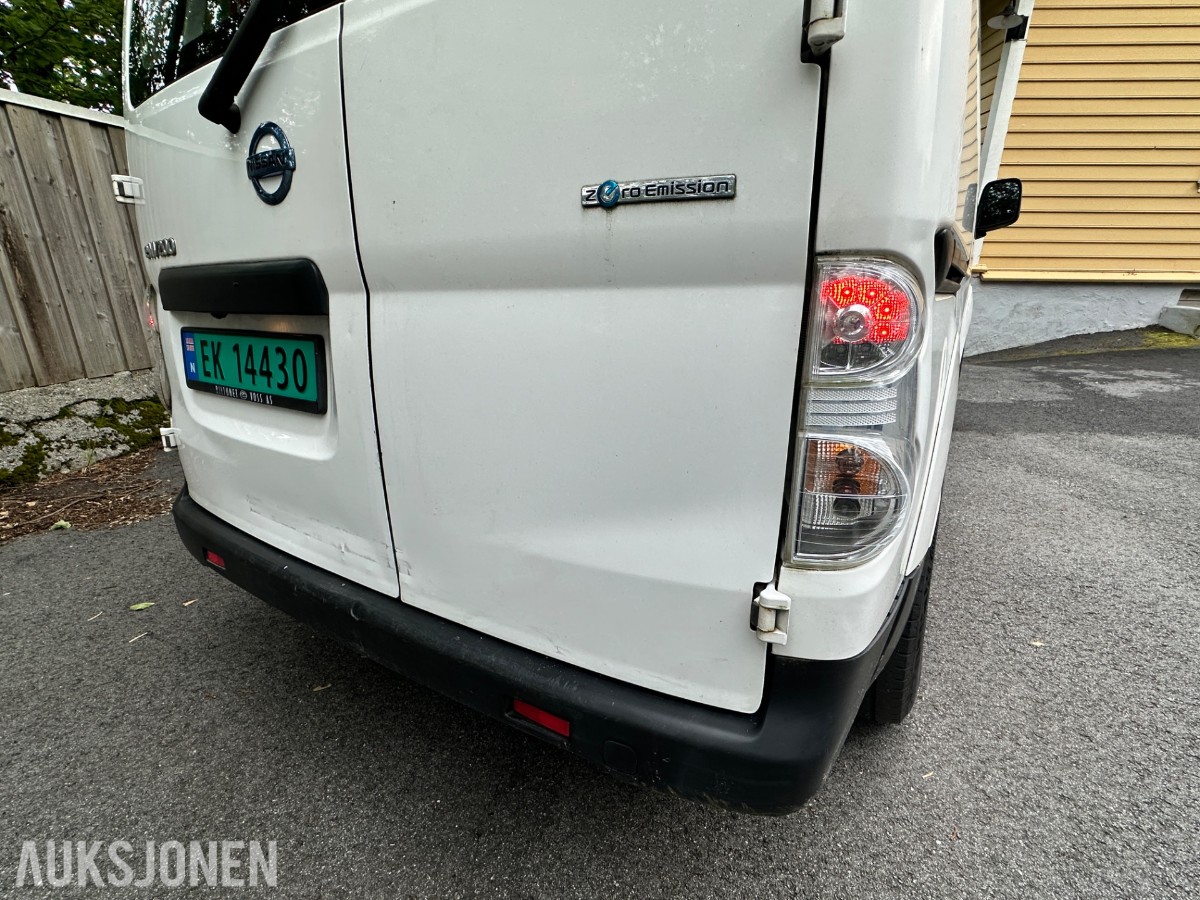 2016 Nissan E-NV200 - nylig EU-godkjent – ca. 140 km rekkevidde, 100088km