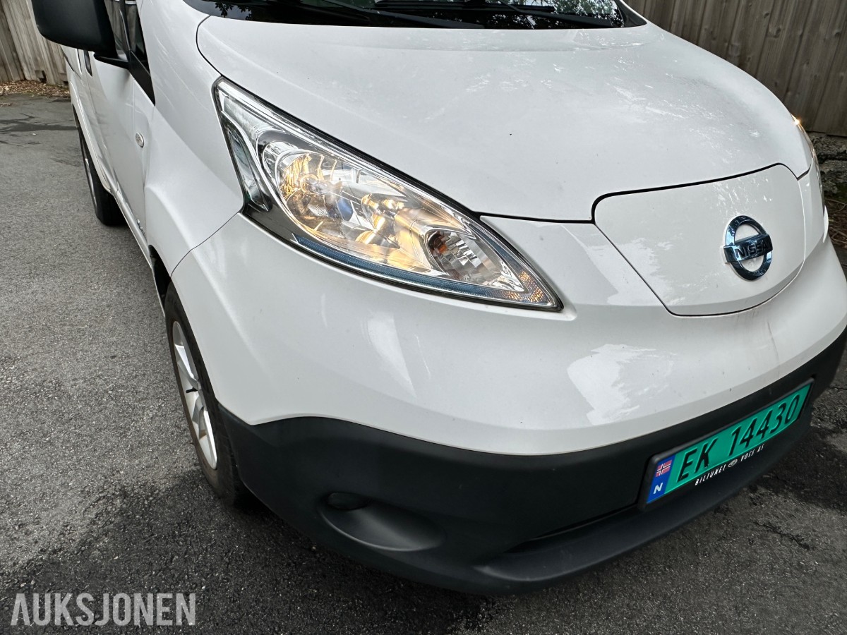 2016 Nissan E-NV200 - nylig EU-godkjent – ca. 140 km rekkevidde, 100088km