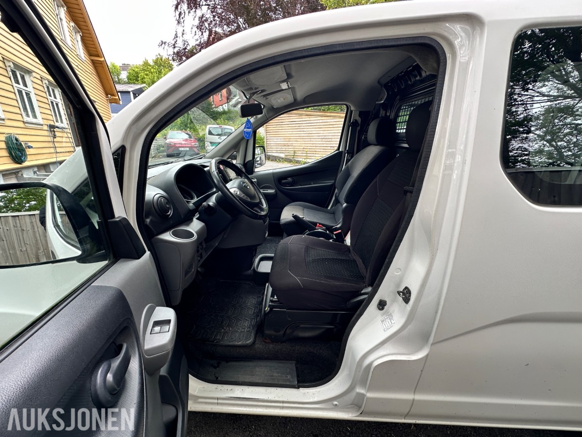 2016 Nissan E-NV200 - nylig EU-godkjent – ca. 140 km rekkevidde, 100088km