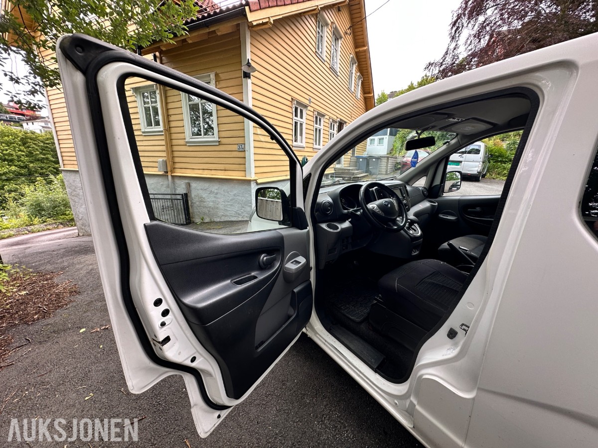 2016 Nissan E-NV200 - nylig EU-godkjent – ca. 140 km rekkevidde, 100088km