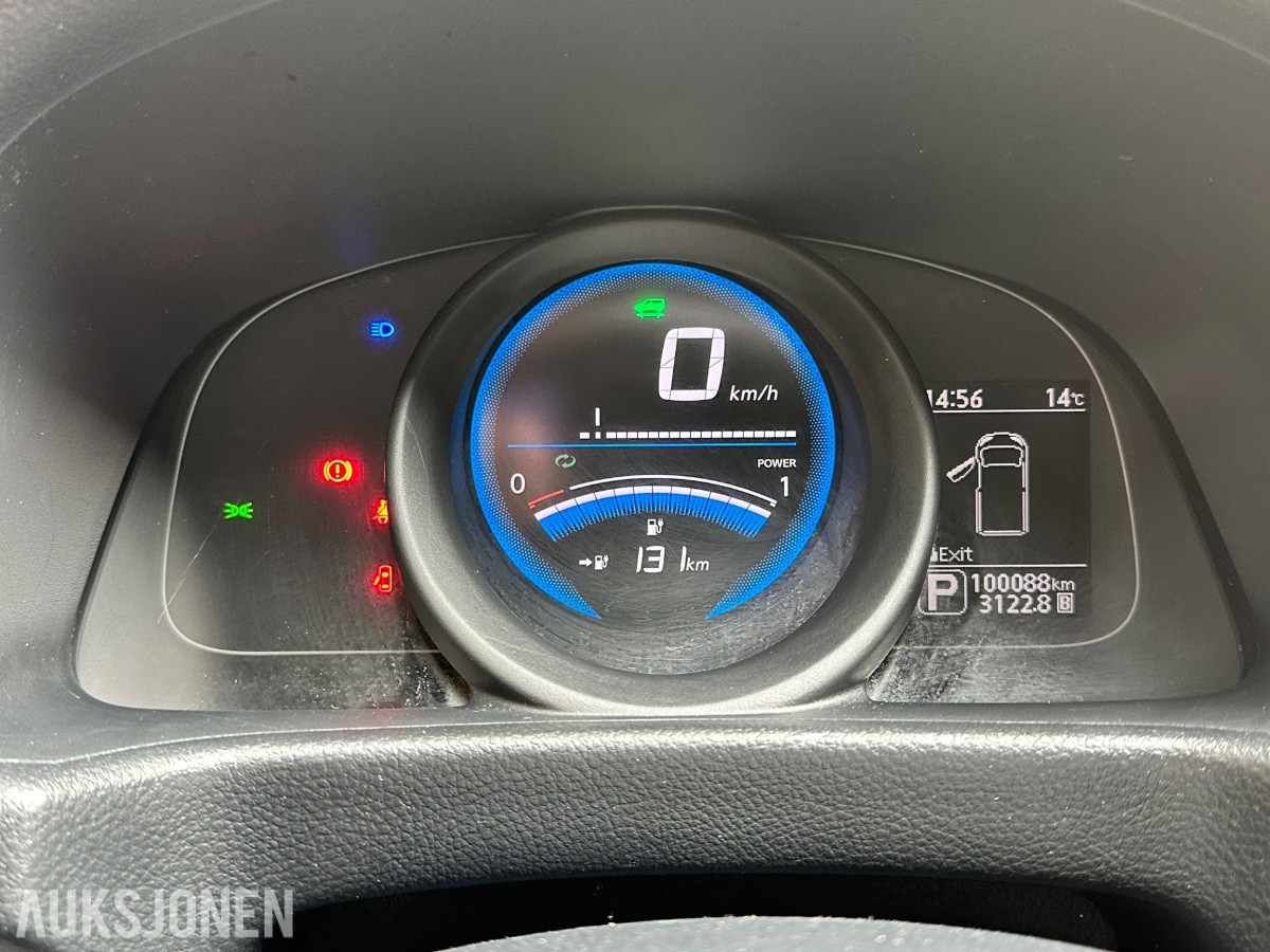 2016 Nissan E-NV200 - nylig EU-godkjent – ca. 140 km rekkevidde, 100088km