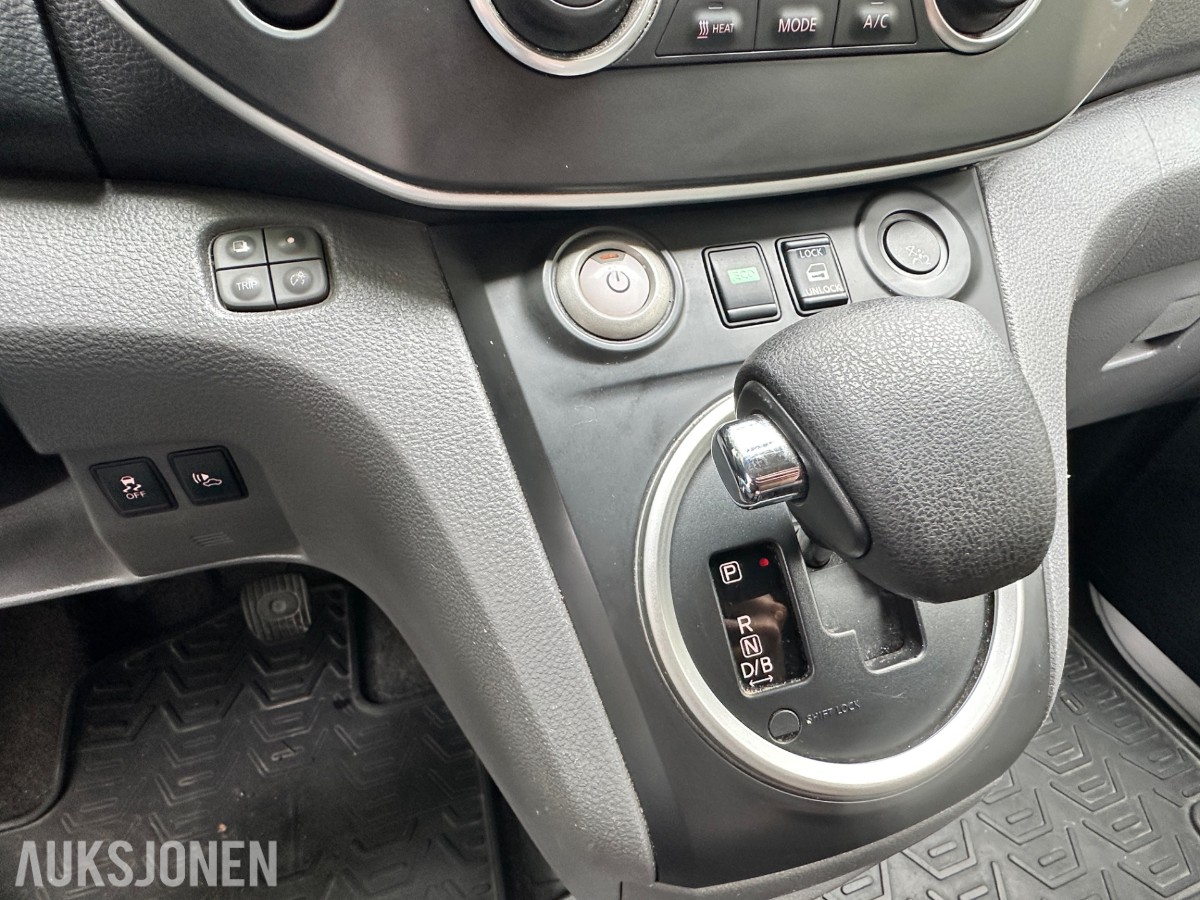 2016 Nissan E-NV200 - nylig EU-godkjent – ca. 140 km rekkevidde, 100088km