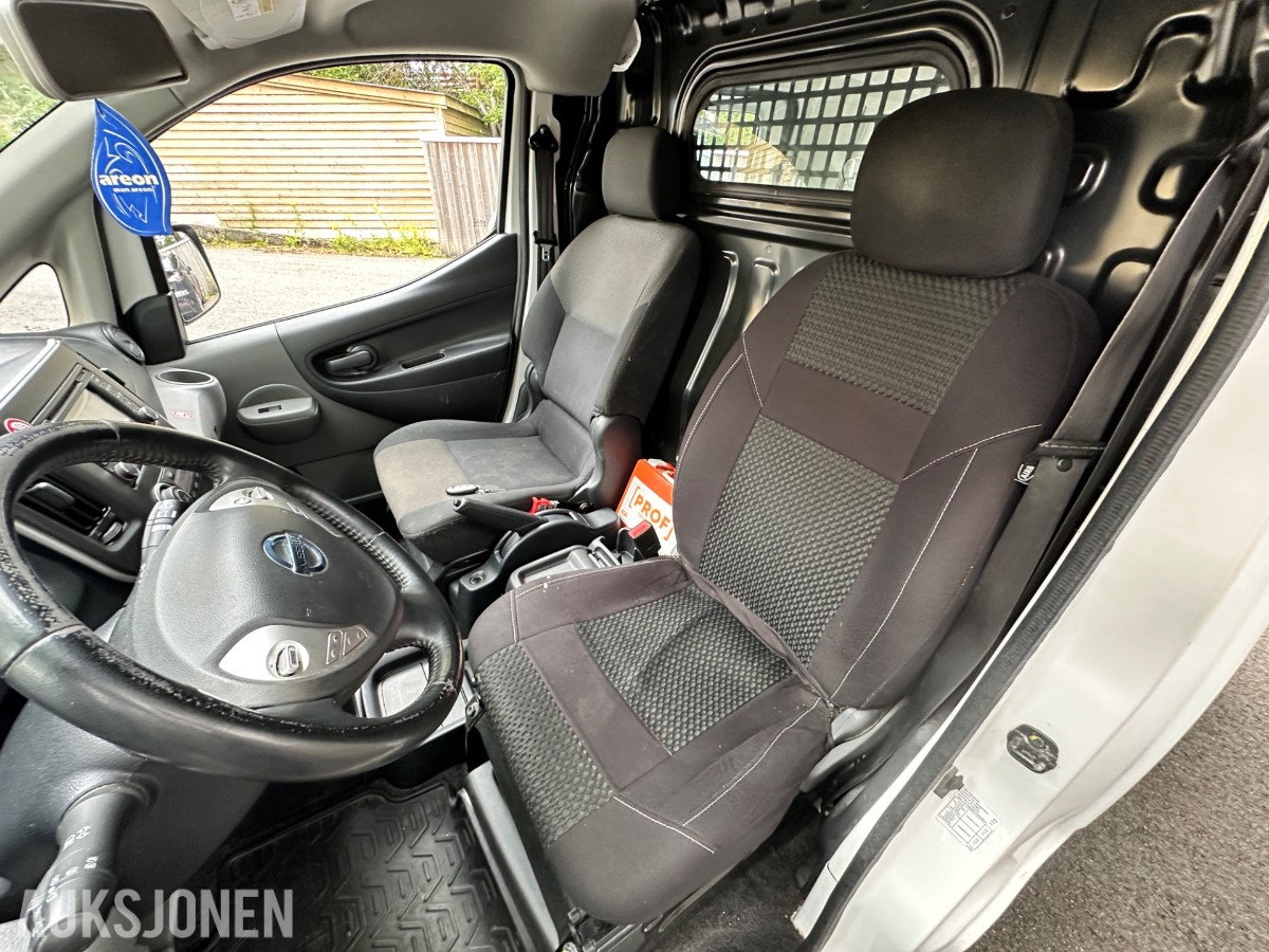2016 Nissan E-NV200 - nylig EU-godkjent – ca. 140 km rekkevidde, 100088km
