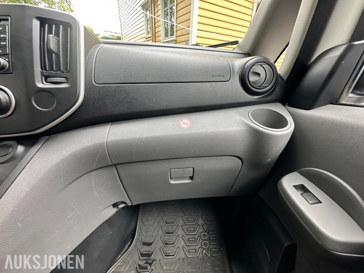 2016 Nissan E-NV200 - nylig EU-godkjent – ca. 140 km rekkevidde, 100088km