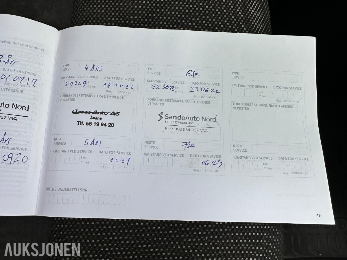 2016 Nissan E-NV200 - nylig EU-godkjent – ca. 140 km rekkevidde, 100088km