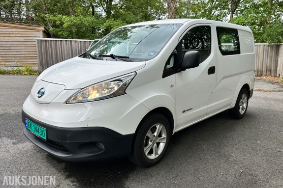 2016 Nissan E-NV200 - nylig EU-godkjent – ca. 140 km rekkevidde, 100088km