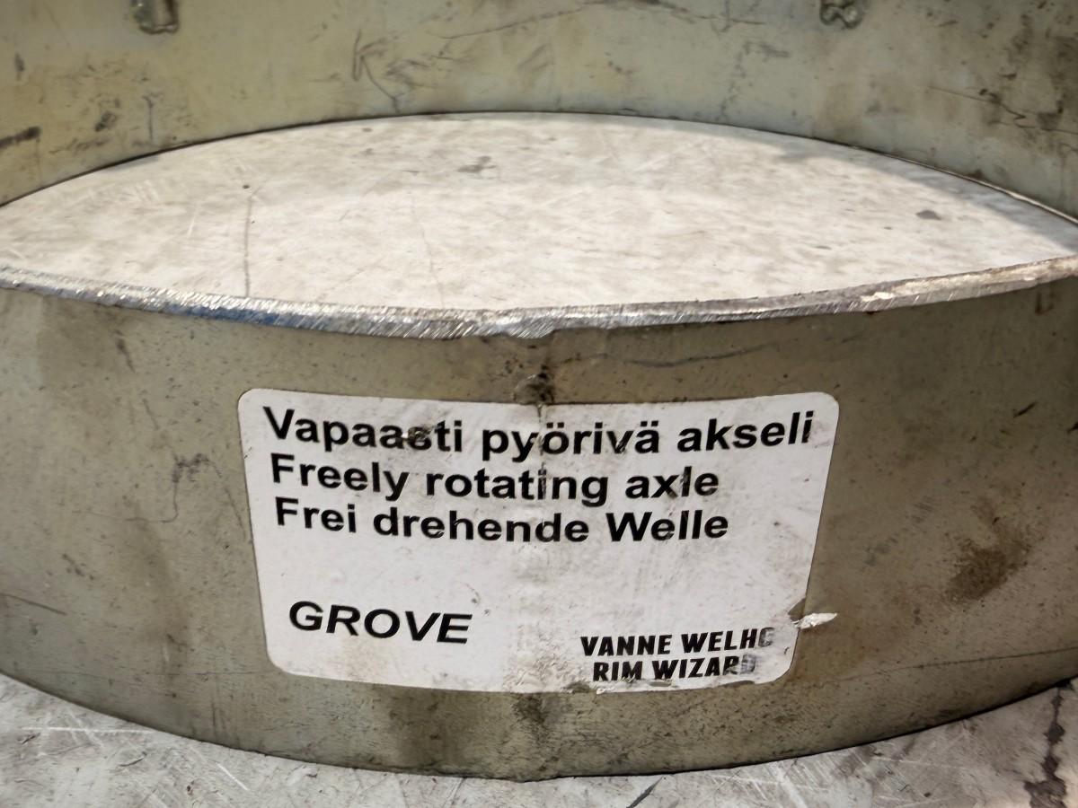 Vanne Welho / Rim Wizard hjulavtrekker med navbeskyttere og tilbehør