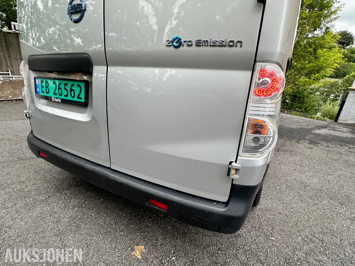 2020 Nissan e-NV200 40kWt 200 km rekkevidde – EU 09/2027, 55165km