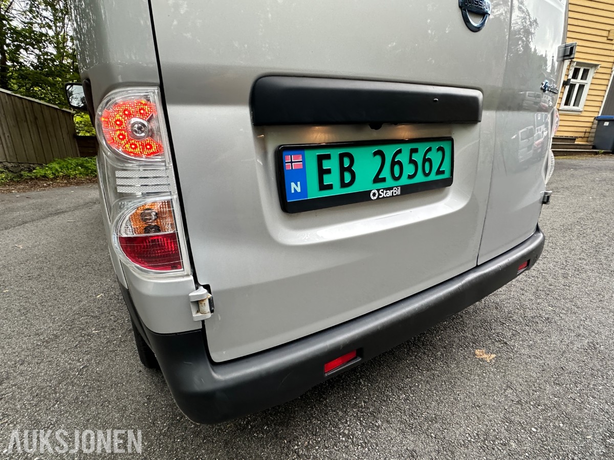 2020 Nissan e-NV200 40kWt 200 km rekkevidde – EU 09/2027, 55165km