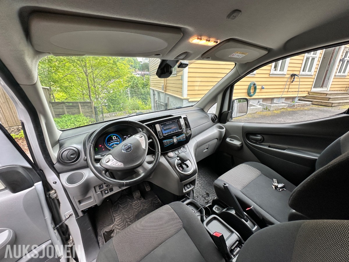 2020 Nissan e-NV200 40kWt 200 km rekkevidde – EU 09/2027, 55165km