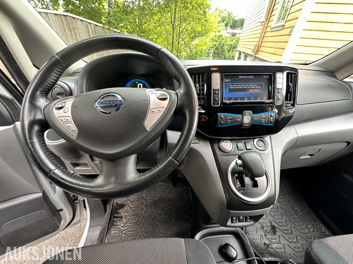 2020 Nissan e-NV200 40kWt 200 km rekkevidde – EU 09/2027, 55165km