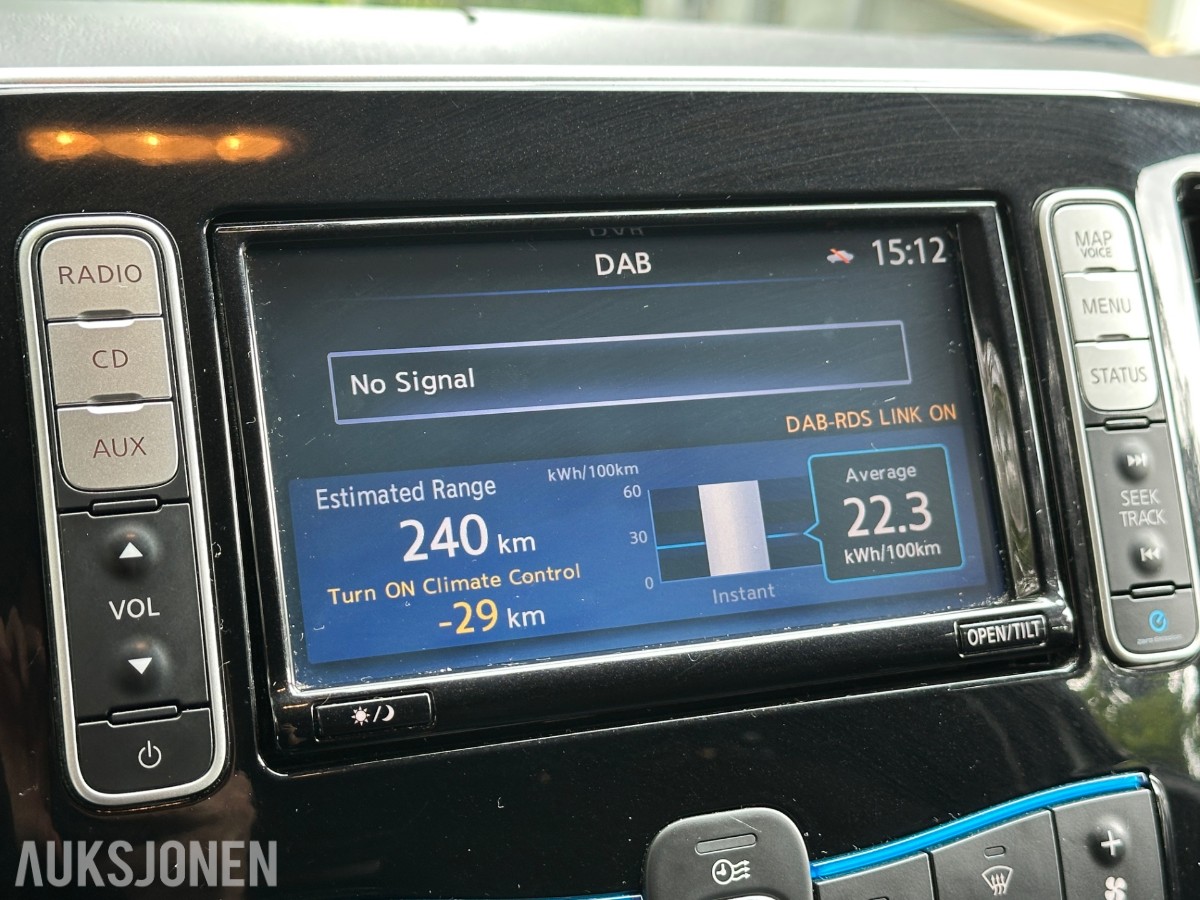 2020 Nissan e-NV200 40kWt 200 km rekkevidde – EU 09/2027, 55165km