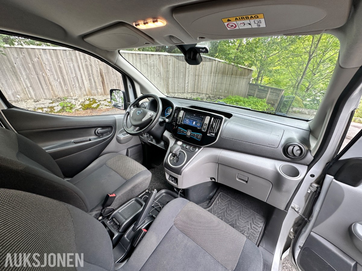 2020 Nissan e-NV200 40kWt 200 km rekkevidde – EU 09/2027, 55165km
