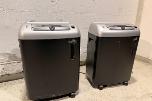2 stk Fellowes Powershred SB-87Cs makuleringsmaskiner