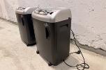 2 stk Fellowes Powershred SB-87Cs makuleringsmaskiner