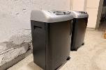 2 stk Fellowes Powershred SB-87Cs makuleringsmaskiner