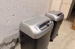 2 stk Fellowes Powershred SB-87Cs makuleringsmaskiner