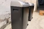 2 stk Fellowes Powershred SB-87Cs makuleringsmaskiner