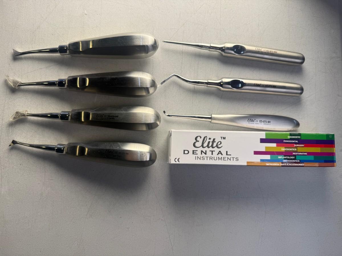 11 stk. MedixDent Elite rotinstrumenter
