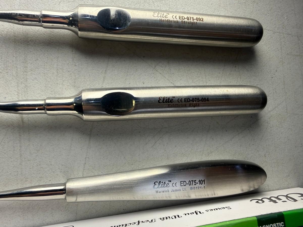 11 stk. MedixDent Elite rotinstrumenter