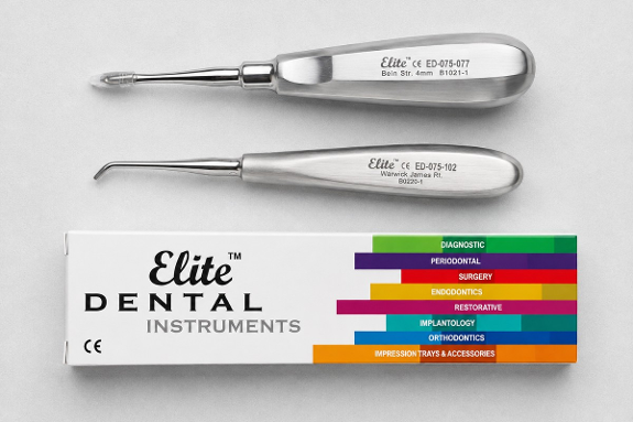 5 STK MedixDent Elite rothevere – ED-075-077 Bein 4 mm 4 stk ED-075-102 Warwick James Right