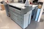 Océ TDS750 storformat print og skannesystem med etterbehandling