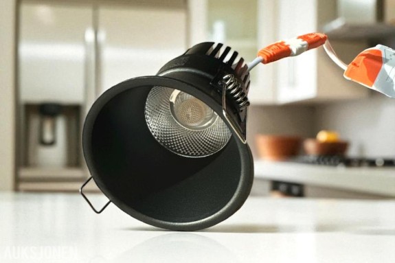 60 stk LED dimmbare Downlights ECOVISTA – 15W IP65 (2700–3200K)