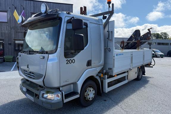 2008 Renault Midlum - Kranbil - HIAB 066 D-4 HIDUO Kran