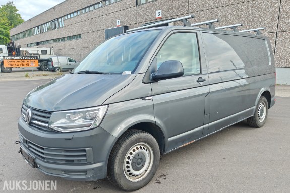 2018 Volkswagen TRANSPORTER 2.0 TDI 150HK 4MOTION AUTOMAT MOTORHAVARI EU-OK 06.28 HENGERFESTE VARMER