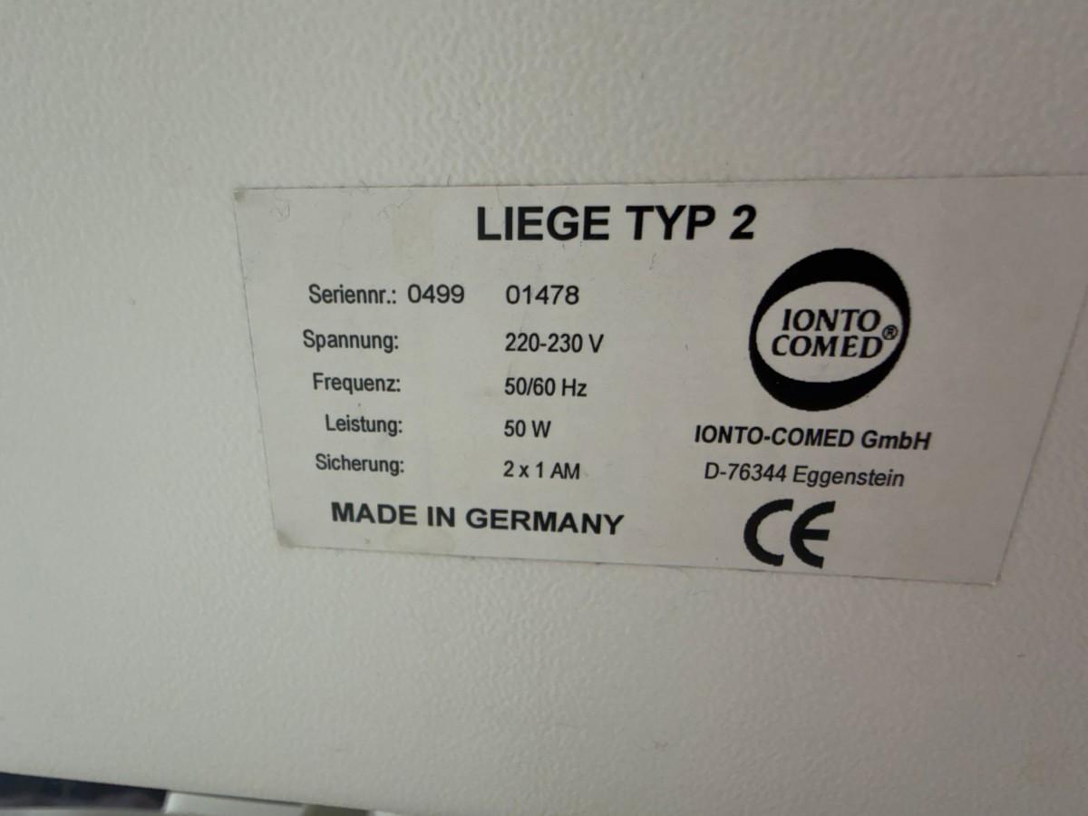 IONTO-COMED Liege Typ 2 elektrisk behandlingsbenk med arbeidsstol