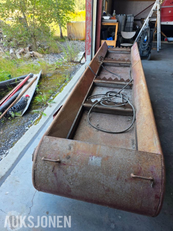 Transport bånd for silo bredde 4 m
