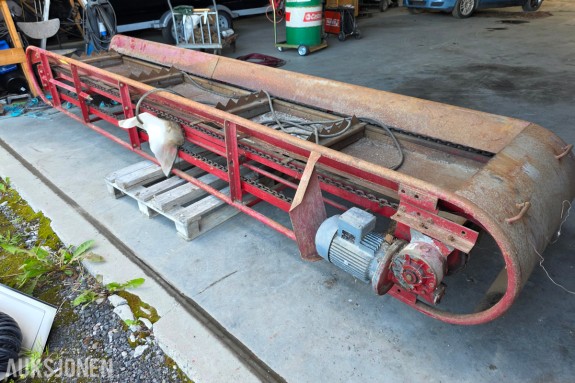 Transport bånd for silo bredde 4 m