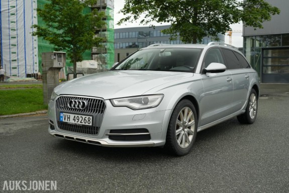 2013 Audi A6 Allroad 3.0 TDI Quattro 204 HK 7-trinns automat MMI Navigation Plus Ryggekamera Parkeringsvarmer