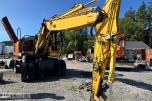 2012 Komatsu PW160-8 hjulgraver – brannskadet reparasjonsobjekt