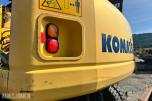 2012 Komatsu PW160-8 hjulgraver – brannskadet reparasjonsobjekt