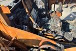 2012 Komatsu PW160-8 hjulgraver – brannskadet reparasjonsobjekt