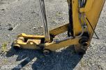 2012 Komatsu PW160-8 hjulgraver – brannskadet reparasjonsobjekt