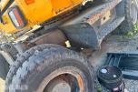2012 Komatsu PW160-8 hjulgraver – brannskadet reparasjonsobjekt