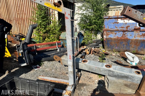 Kranløft / pallegaffel – justerbar – maks. 1,5 tonn