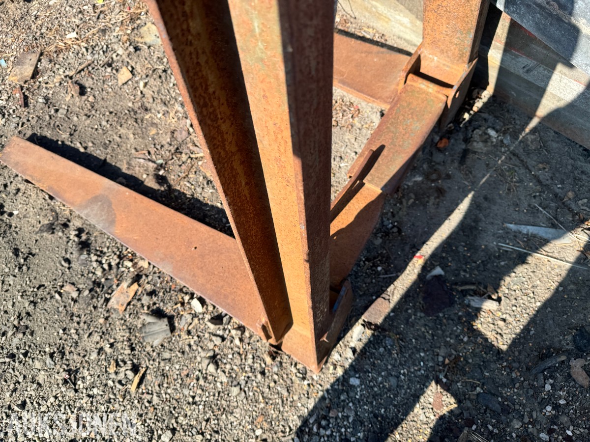 Sammenleggbar pallegaffel for kranløft – ca. 90 cm gafler