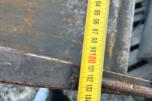 Tippcontainer m/hjul – ca. 180 cm lengde