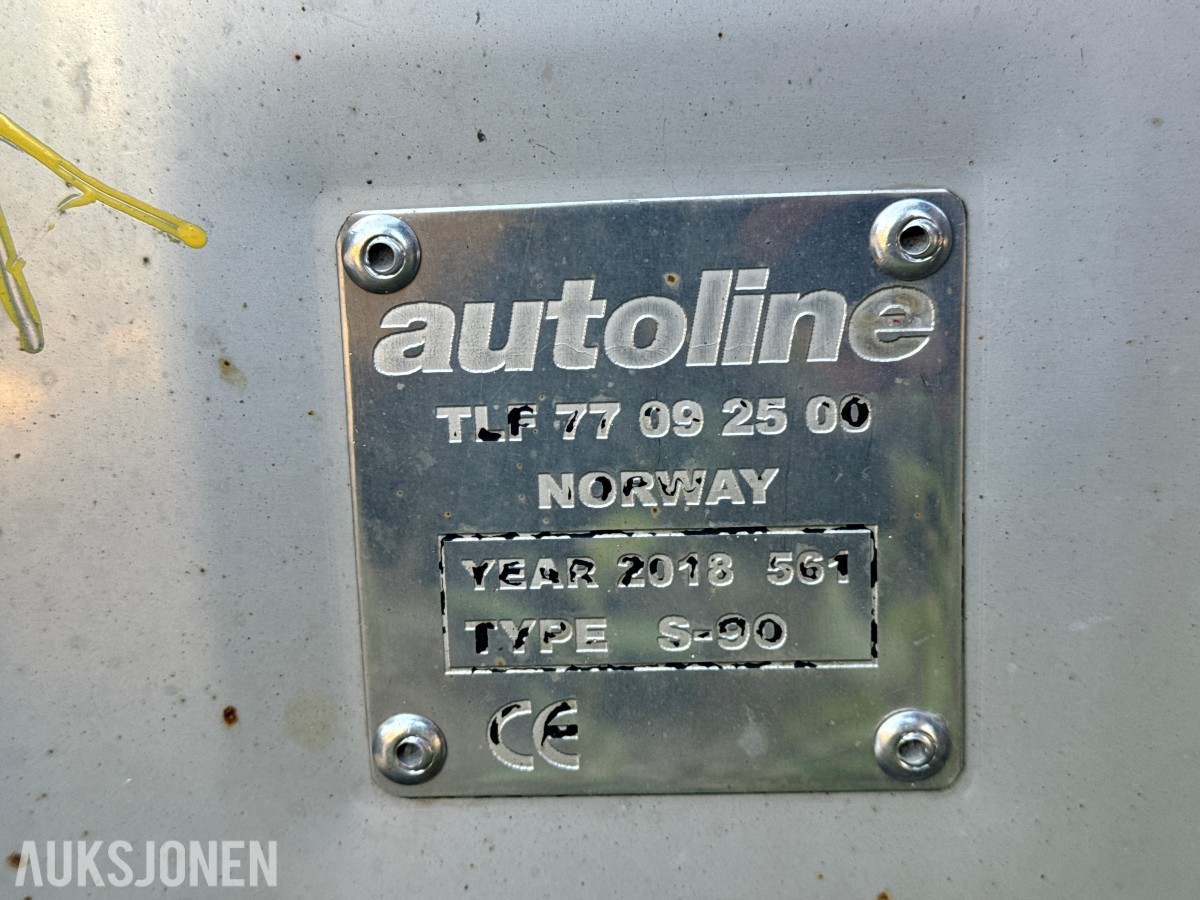 2 Stk Autoline S-90 strøkasse