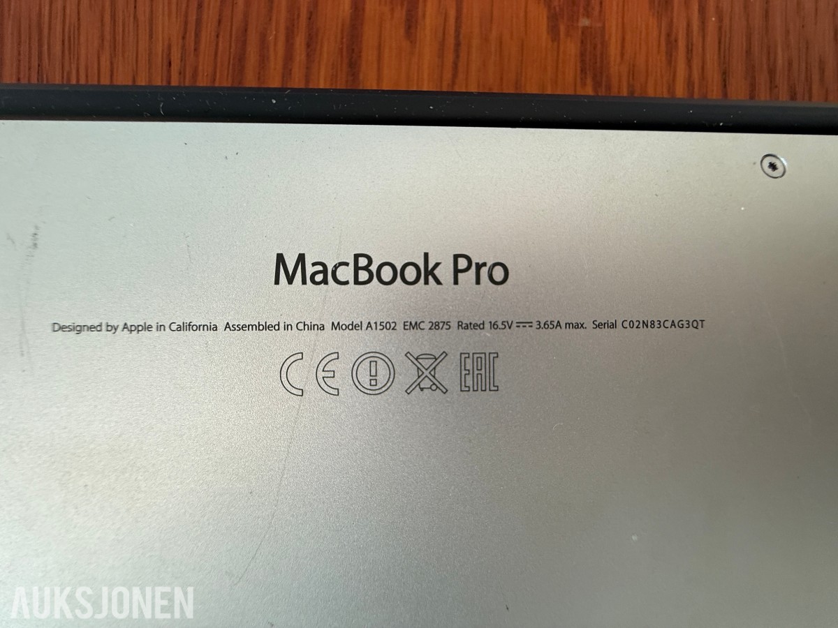 Apple MacBook Pro 13 A1502