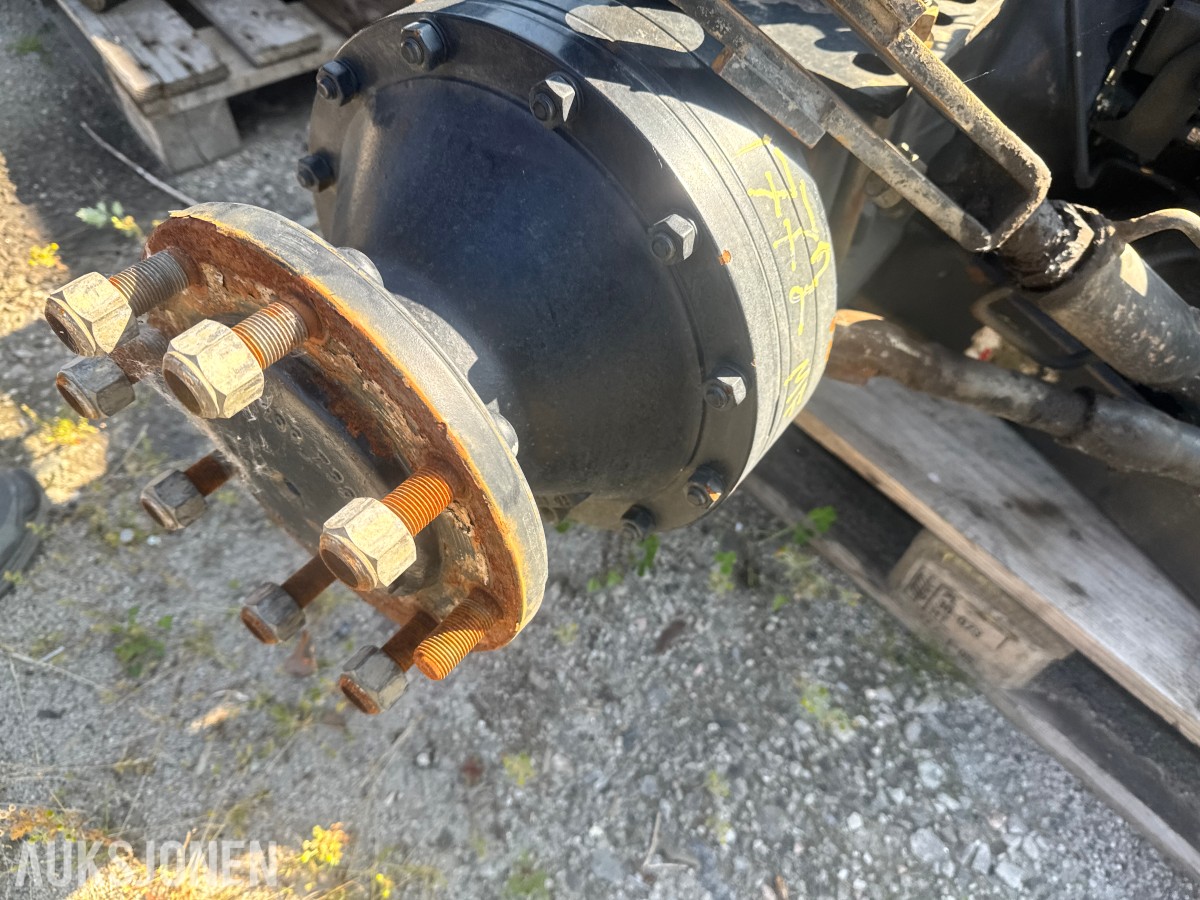 Massey Ferguson 375 - 1992 modell komplett girkasse med bakaksel