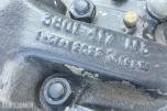 Massey Ferguson 375 - 1992 modell komplett girkasse med bakaksel