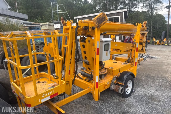 2024 Fodit Hengerlift FT-18A Dual - 18 meter - 230V / Bensin