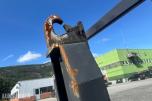 2021 Zetterbergs LIVAB AL26.5550 krokløft - CE-merking - hydraulikkanlegg med ventilblokk og elektrisk koblingsboks - hjelperamme, teleskopdel og bakre rullebukk